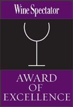 Wine Spectator Award of Excellence